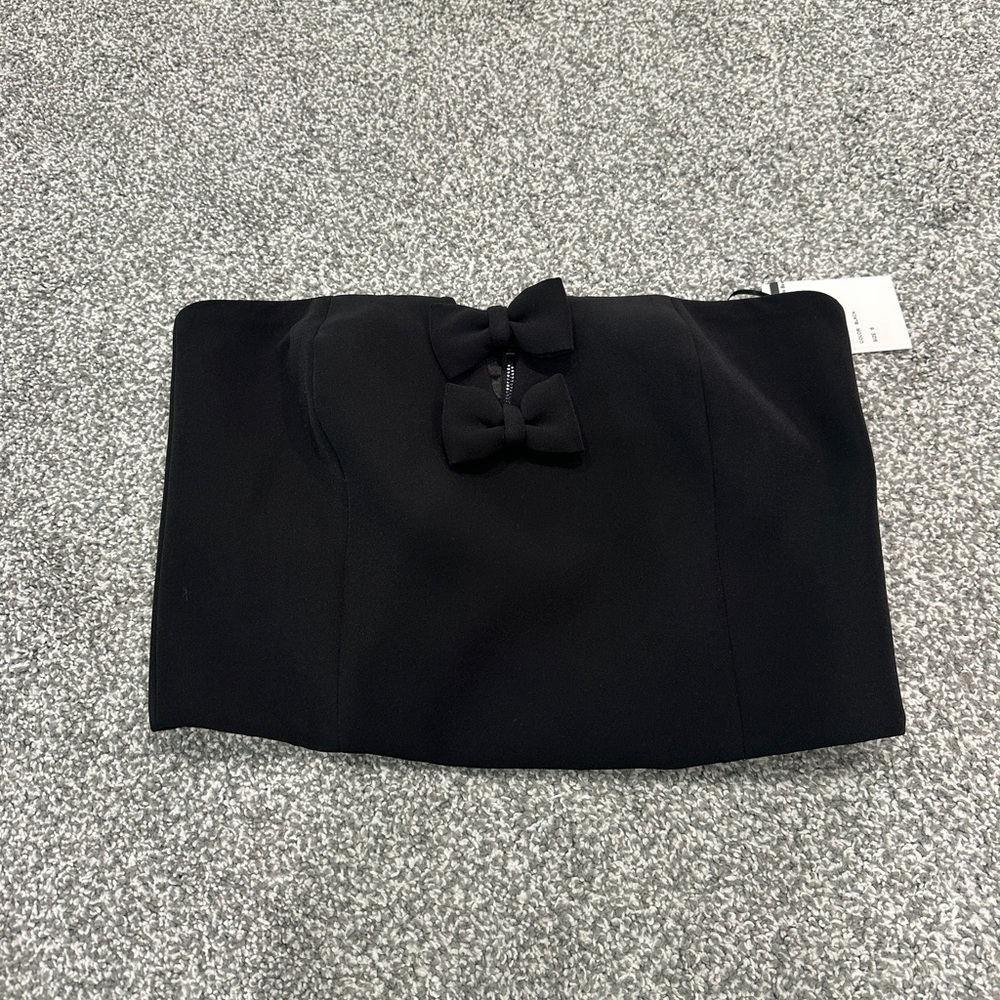 Generation Love Black Strapless Top